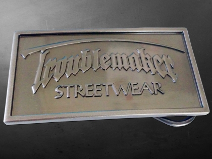 Gürtelschnalle - Metall - Troublemaker Streetwear